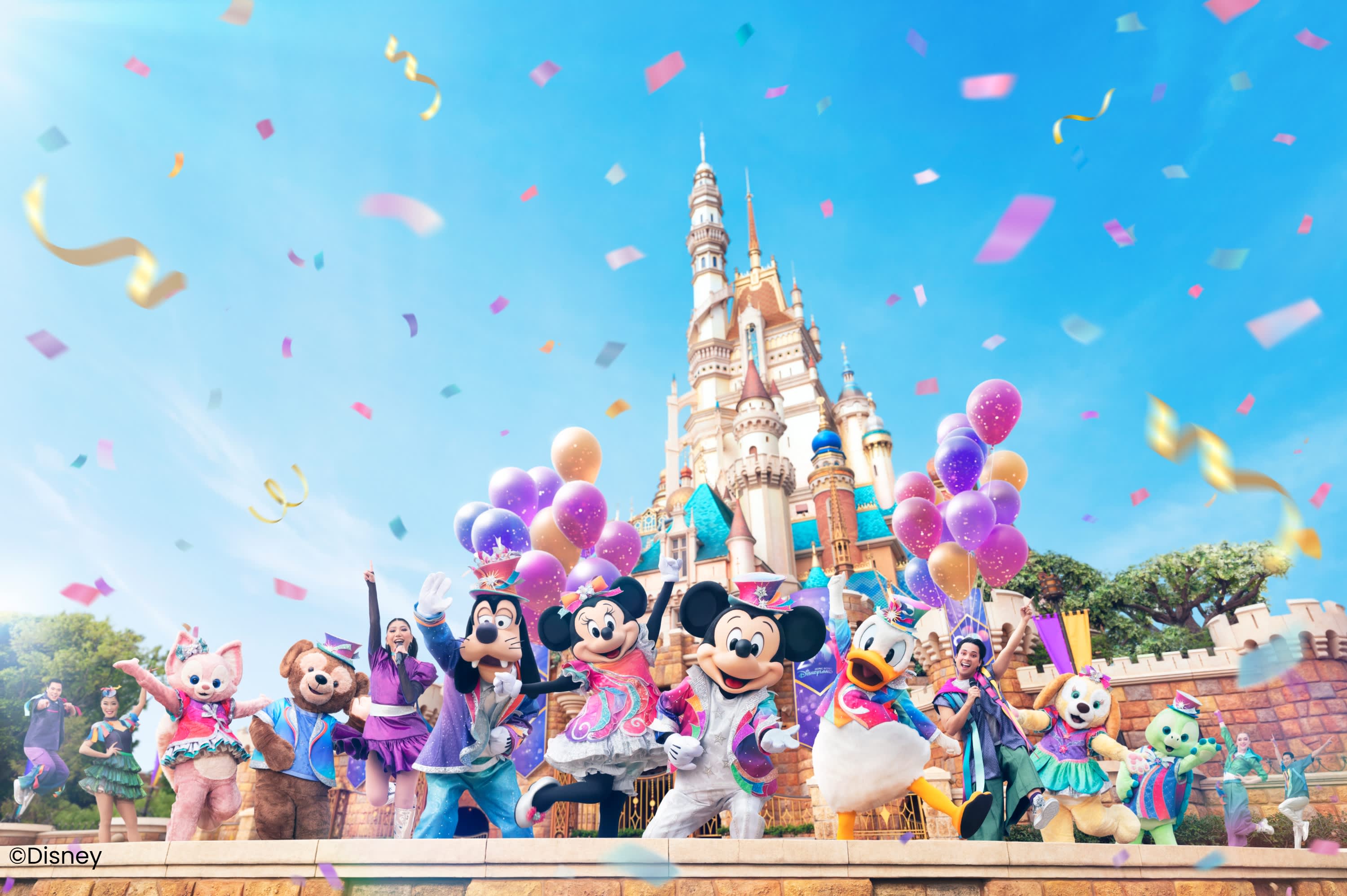 香港ディズ二ーランド5周年MTR記念チケット 公式販売】香港ディズニーランド 電子パークチケット（テーマ